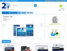 Tablet Screenshot of 2pi-informatique.com